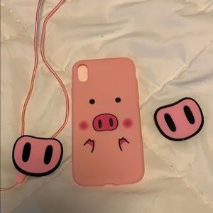 iPhone XR little pig case